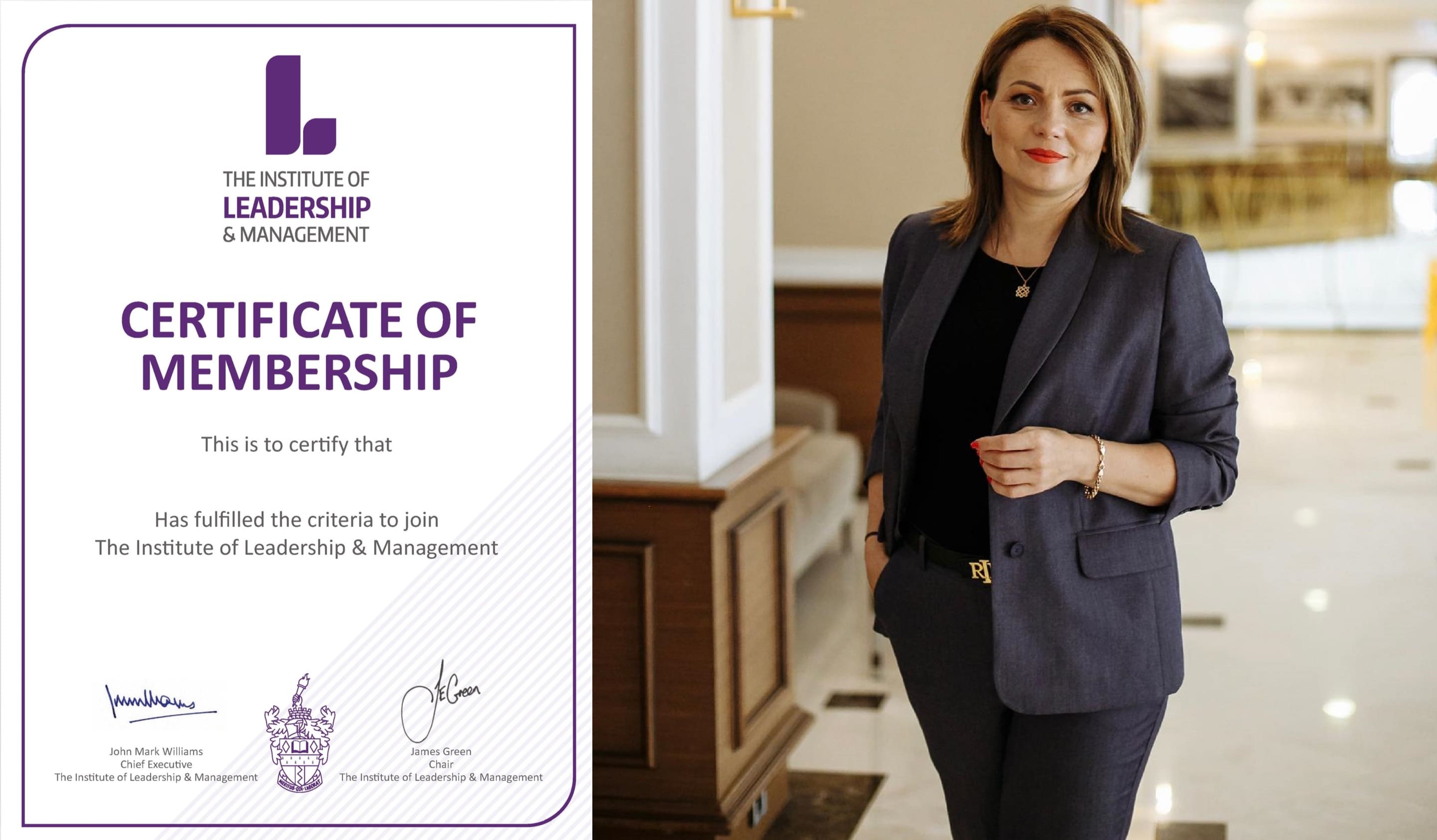 Membership at The Institute of Leadership & Management (ILM): 2022-2023